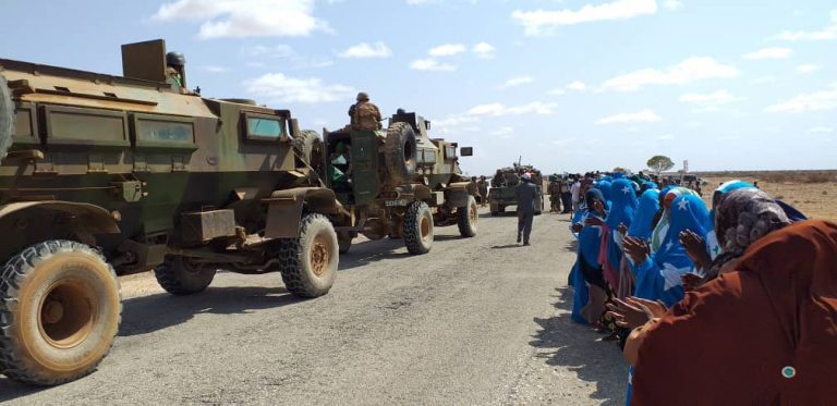 Bulshada Magaalada Dhuusamareeb oo soo dhaweeyay Ciidanka AMISOM ee gaaray magaaladaas. +Sawirro