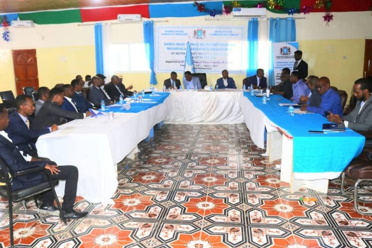 Shirka Ka faa’ideysiga Mashruuca Taakuleynta Isgaarsiinta Oo Kusoo Gebo gaboobay Baydhabo ‘Sawirro’