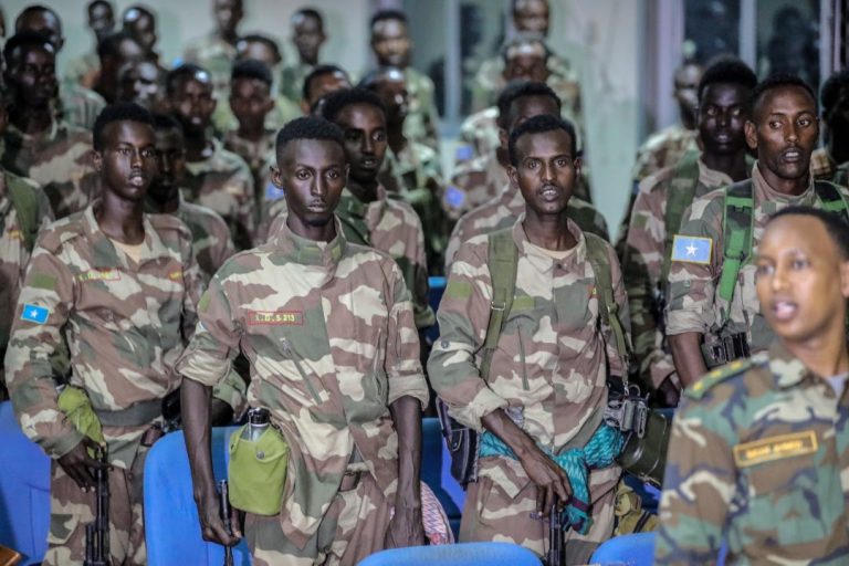 R/wasaare Khayre Oo Dardaaran Iyo Dhiirigelin Ugu Tegay Ciidan Loo Diyaariyay Howl-galka Argagaxisada.