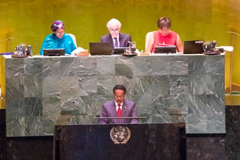 Akhriso: Nuxurka Khudbaddii Madaxweyne Farmajo uu ka jeediyay New York