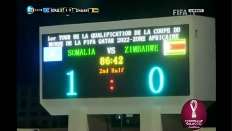 Xulka Qaranka Soomaaliya oo ka adkaaday Zambabwe
