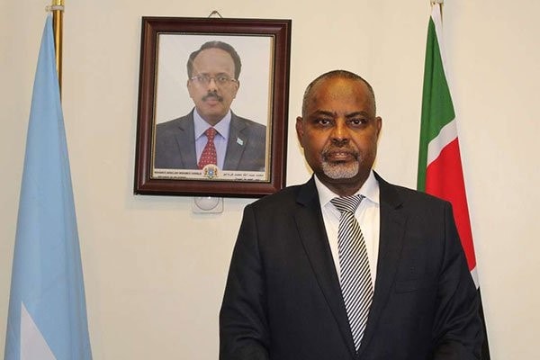 Danjire Tarsan” Ma jiro kulan dhexmaray Madaxwayne Farmaajo iyo Safiirka Maraykanka ee Kenya”