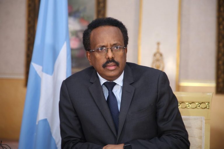Madaxweyne Farmaajo oo Nairobi kaga qayb-gelaya Shir Caalamiga ah