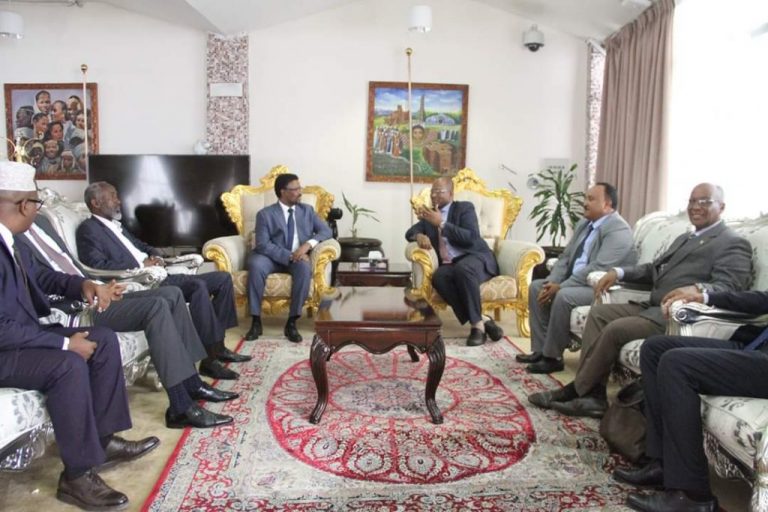 Guddoomiyaha Baarlamaanka JFS oo gaaray Itoobiya