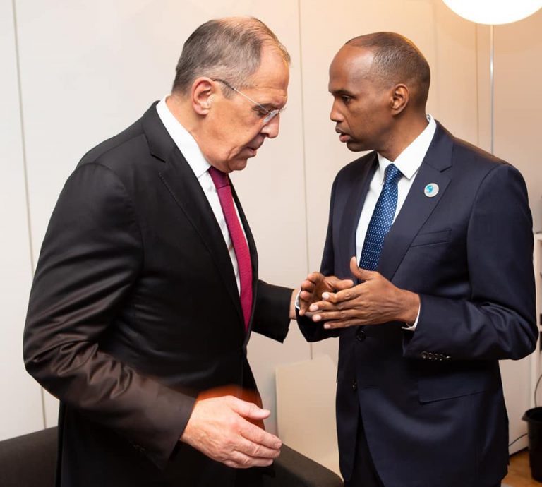 Ra’iisul Wasaare Kheyre oo la kulmay Wasiirrada arrimaha dibedda Ruushka iyo Findland