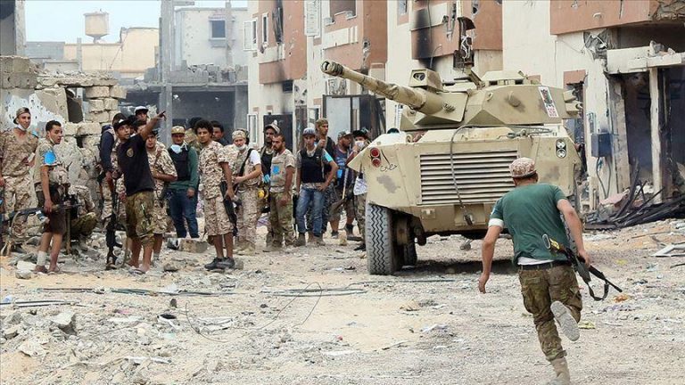 Xabbad joojintii dalka Libya oo burburtay
