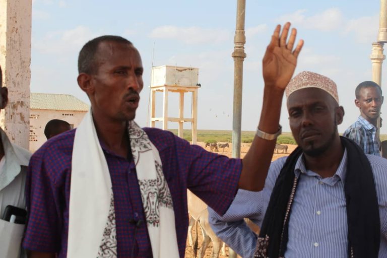 Biyo la’aan soo wajahday dadka ku nool deegaan dhaca waqooyiga Mudug+Sawirro