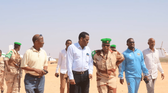 Guddoomiyaha Hiiraan oo safar shaqo ku tagay degmada Buula-barde
