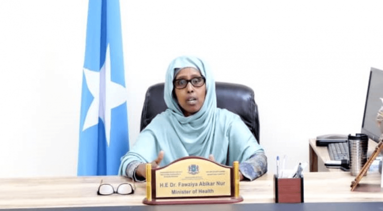 Wasiirka caafimaad XFS oo kulan qadka internet-ka la qaadatay Safiirka Maraykanka u fadhiya Soomaaliya