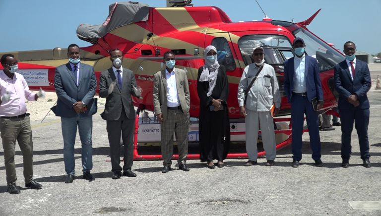 Dowladda Soomaaliya Oo Hay’adda Fao Kala Wareegtay Diyaarado Lagula Dagaalamo Ayaxa+Sawirro