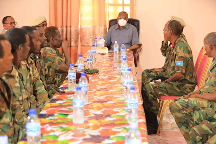 Laftagareen Oo Kala Hadlay Saraakiisha Guutada 9-Aad Dib U Xoreynta Deegaanno Horleh+Sawirro