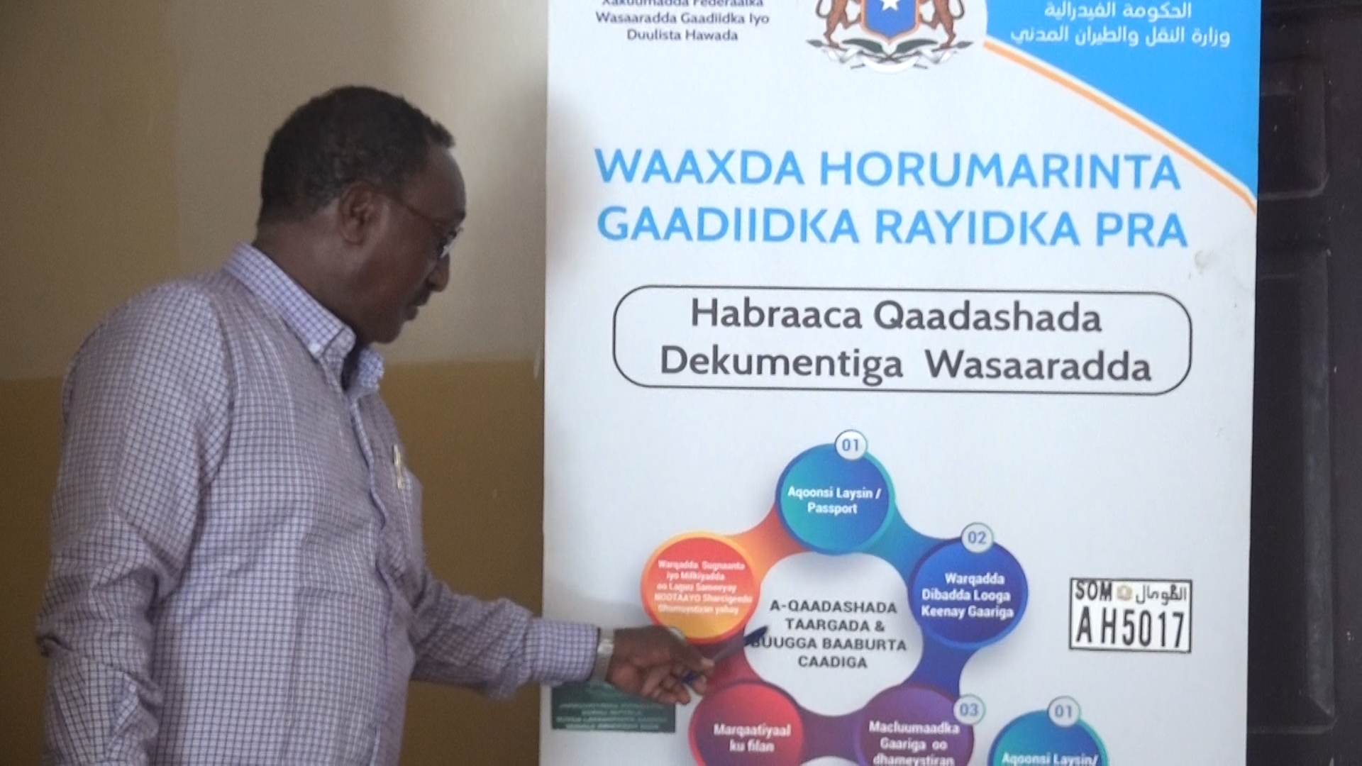 Wasaaradda Gadiidka Iyo Duulista Hawada XFS Oo Casriyeysay Adeegyada Gadiidka+Sawirro