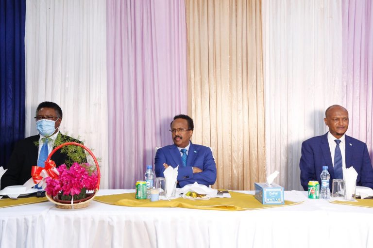 Madaxweyne Farmaajo Oo Ka Qeyb Galay Munaasabad Lagu Xusayay 1-Da Luulyo+Sawirro