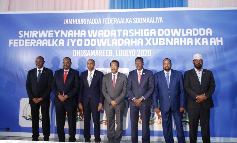 Madaxweyne Farmaajo “Shacabka Soomaaliyeed Waxaa Looga Baahan Yahay In Ay Ku Kalsoodaan Hor U Socodka” Sawirro