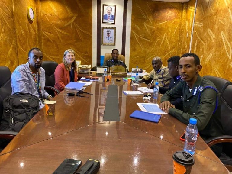 Taliyaha ciidanka Booliska Soomaaliya oo shir la yeeshey madaxda Ha’yadda UNODC.