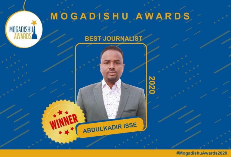 Wariye ka tirsan warbaahinta Qaranka oo ku guuleystay abaalmarinta sanadlaha ah ee Muqdisho.