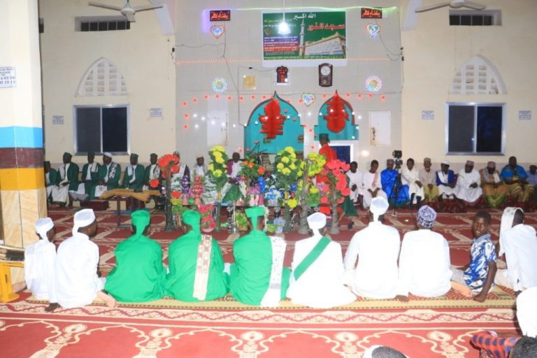 Xaflad lagu weyneynaayay nabi muxamed NNKH oo ka dhacday magaalada Cadaado.