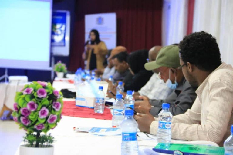 Wasiirka Wasaaradda Qorhseynta ayaa maanta daahfuray kullan wada tashi ah oo lagu xaqiijinayo Mudnaansiinta Istaaraajiyada  Xalka-waara ee Dalka+(SAWIRRO).