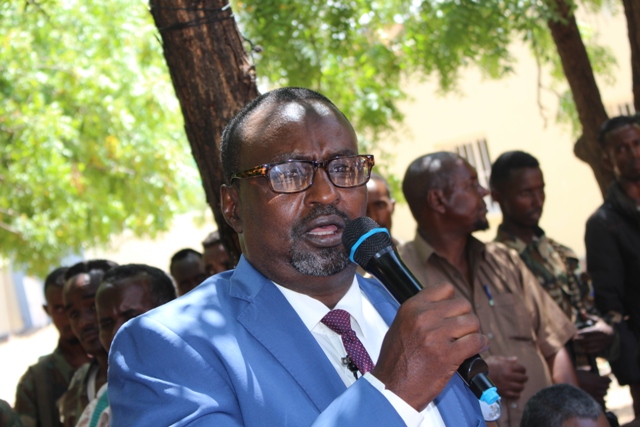 Madaxweyne ku-xigeenka Hirshabeelle oo ka warbixiyay socdaalka Madxaweynaha Hirshabeelle.