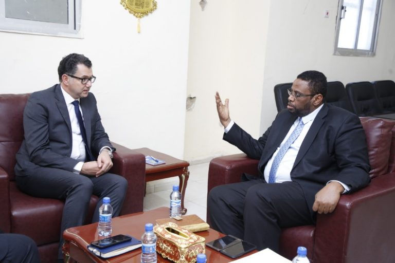 Wasiiru Dowlaha Madaxtooyada JFS oo Xafiiskiisa ku Qaabilay Danjireyaasha Masar iyo Jarmalka+Sawirro.