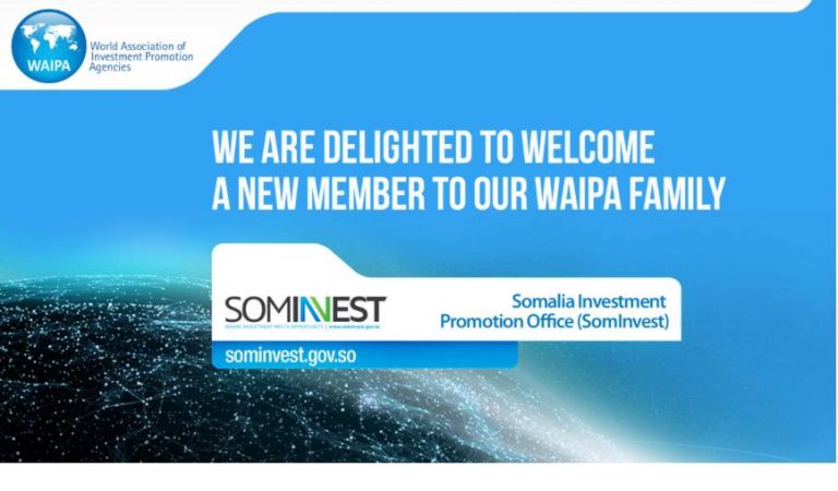 Xafiiska Dhiirigelinta Maalgashiga Soomaaliya ee Wasaaradda Qorsheyta JFS oo ku Biiray Hay’adda Dhiirigelinta Maalgashiga Aduunka.