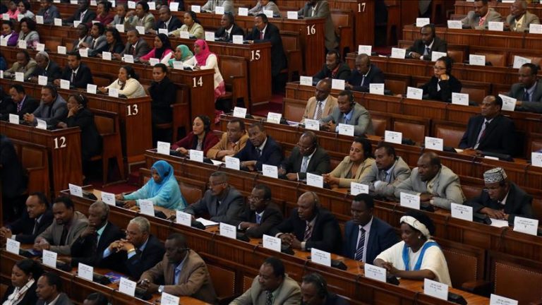 Baarlamaanka Itoobiya oo Ansixiyay go’aano xilka looga qaadayo Maamulka Tigreega.