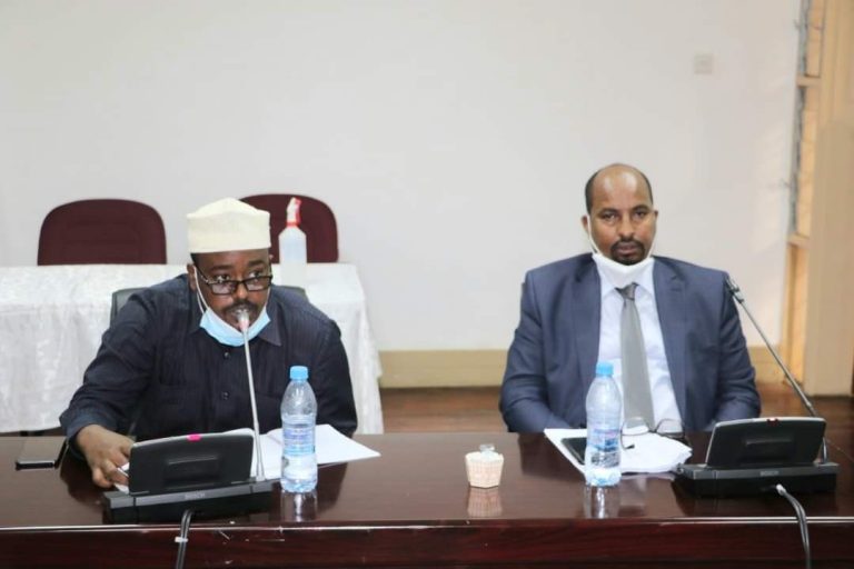 Wafdi Xildhibaano ah oo ka socday Baarlamaanka Puntland oo Dalka Zambia kula kulmay Guddoomiyaha Baarlamaanka Dalkaasi+(SAWIRRO).