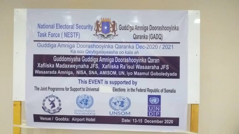 Shirka Amniga doorashooyinka Qaranka oo Muqdisho ka furmay+(SAWIRRO).