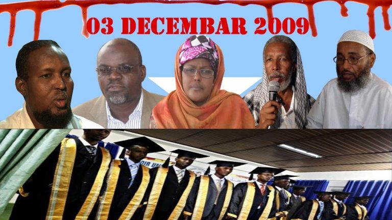 Xasuuqii Hotelka Shaamow Maanta oo kale 3da December 2009kii waxaa ku dhintay indhihii bulshada Soomaaliyeed.
