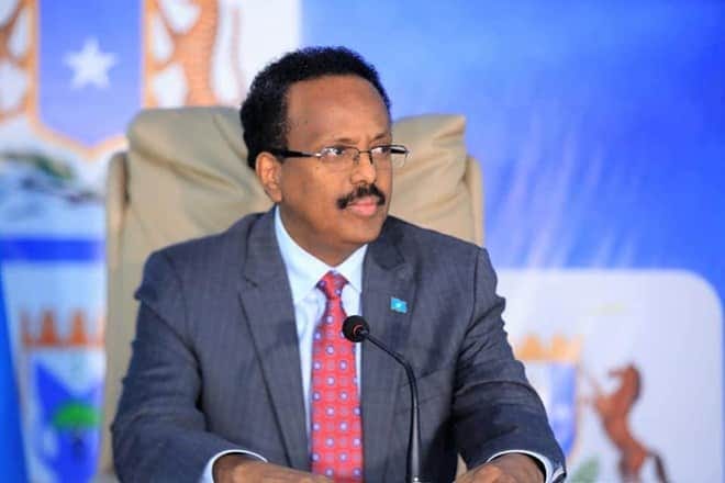 MADAXWEYNE FARMAAJO OO U HAMBALYEEYEY WALAALKIIS XASAN SHEEKH MAXAMUUD OO LOO DOORTAY XILKA MADAXWEYNAHA JF