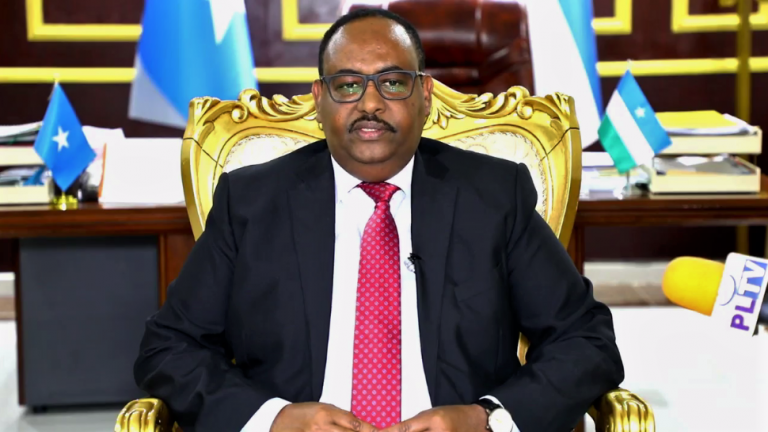 Madaxweynaha Puntland oo ka tacsiyeeyay geerida Xildhibaan Maxamed Yuusuf Xaaji.