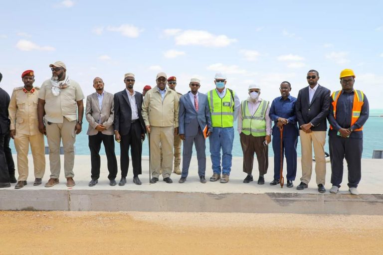Madaxweynaha Puntland oo gaaray magaaladda Garacad ee gobolka Mudug “SAWIRRO”