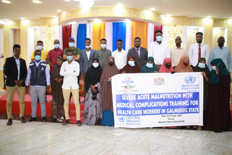 Tayada Shaqaalaha caafimaadka Galmudug oo kor loo qaadayo “SAWIRRO”