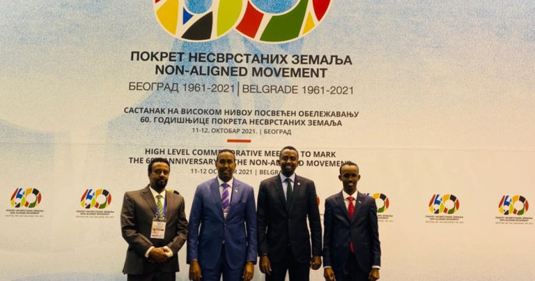 Wasiirka Ganacsiga XFS oo Khudbad ka jeediyey Shir Caalami ah oo ka dhacay Serbia