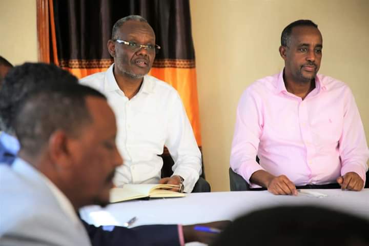 Ra’iisul Wasaare Rooble oo kulan la qaatay Madaxweynaha Iyo maamulka Koonfur Galbeed “SAWIRRO”