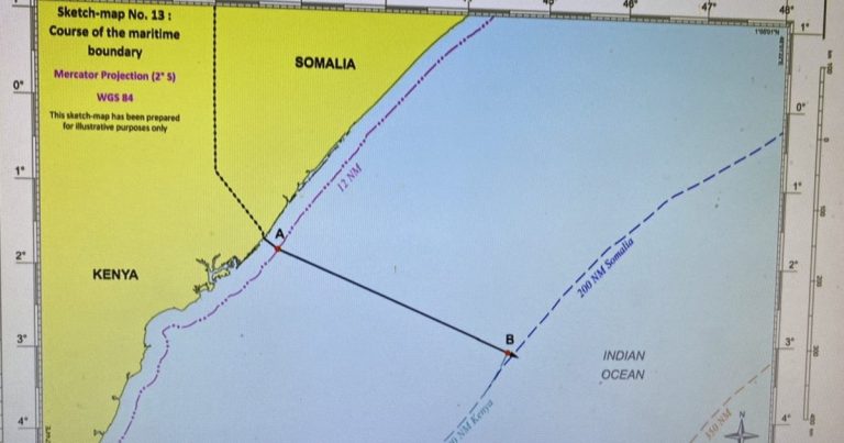 Soomaaliya oo Kenya kaga guuleysatay kiiskii dacwadda badda ee ICJ
