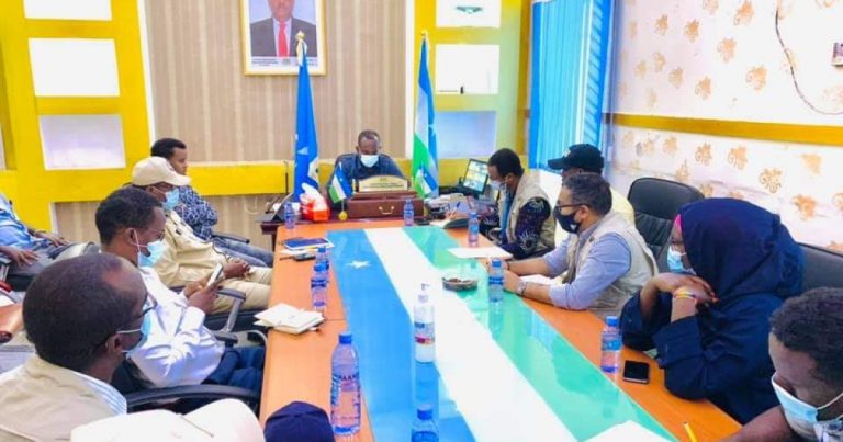 Guddoomiyaha Gobolka Bari oo la kulmay Wafdi ka socday WFP “SAWIRRO”