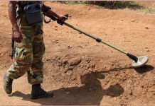 Ciidanka xoogga dalka oo howlgallo miino baaris ah ka sameeyay deegaanno hoostaga Afgooye