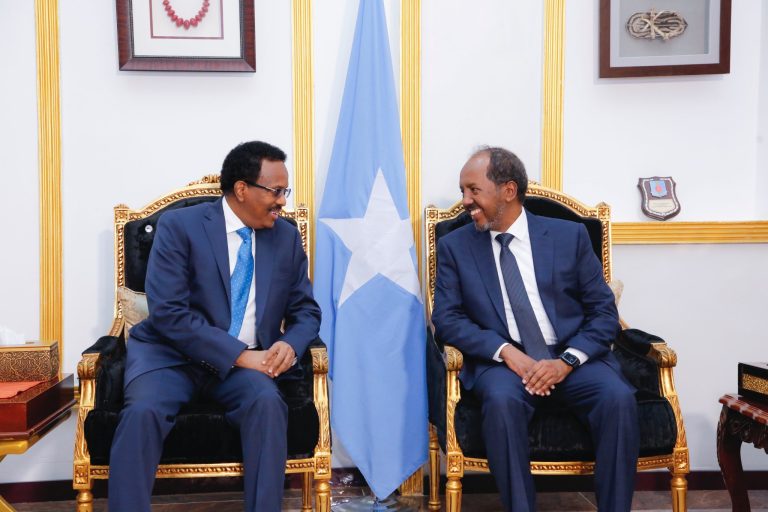 DAAWO:Madaxweyne Hassan sheikh oo la shaaciyey waqtiga rasmiga ah ee xafiiska  Villa Soomaliya la wareegaayo.