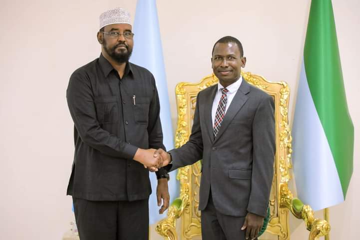 Madaxweyne Ahmad Madoobe  oo qaabilay madaxa Hay’adda Socdaalka aduunka ee IOM ee Soomaaliya.