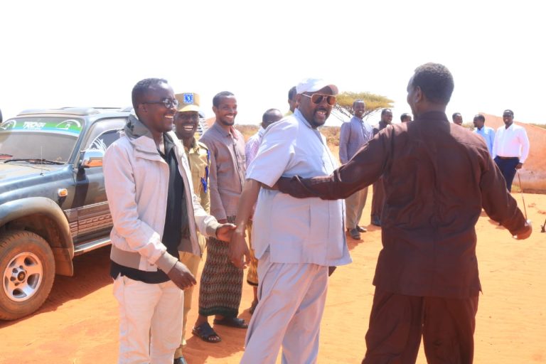 SAWIRRO:Guddoomiyaha Gobolka Galgaduud oo gaaray Degmada Xeraale ee Gobolka Galgaduud.