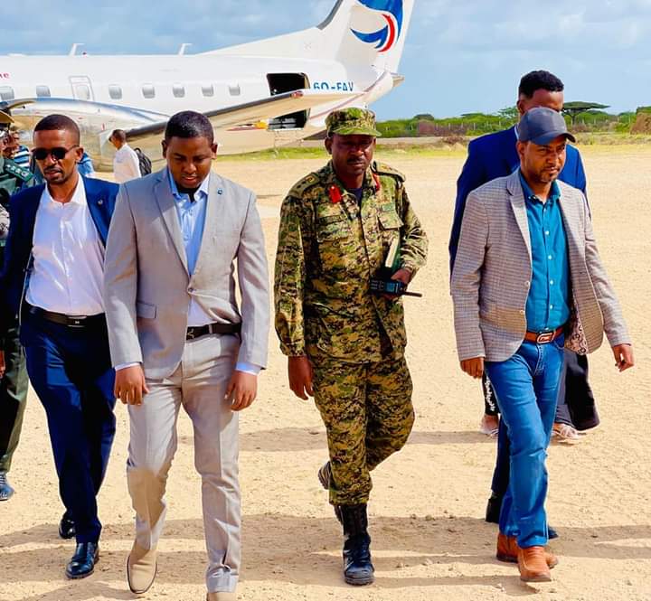 Wafdi ka socda Koonfur galbeed oo maanta gaaray Magaalada Baraawe.