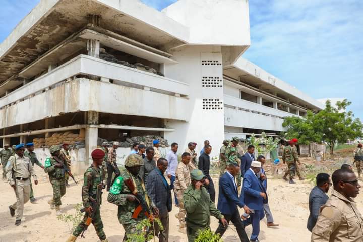 Guddoomiyaha Golaha Shacabka oo maanta kormeer indha indheyn ah ku tagay xarunta weyn ee Baarlamaanka JFS..