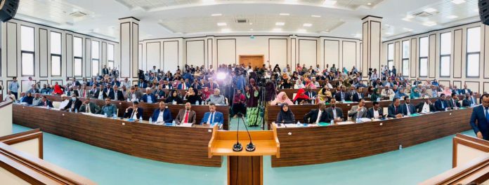 Golaha Shacabka Soomaliya Oo dood ka yeeshay xeer hoosaadka Golaha