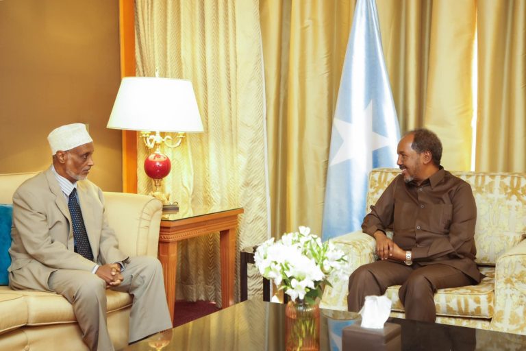 Madaxweyne Hassan Sheikh Maxamuud oo kulamo kawada magaalada Qaahira ee caasimada Wadanka Masar