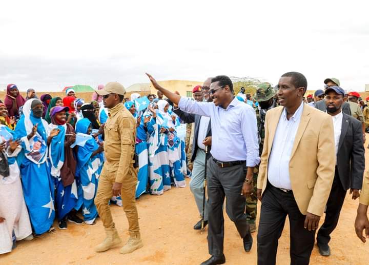 Madaxweynaha Galmudug oo gaaray Degmada Wasil ee Gobolka Mudug