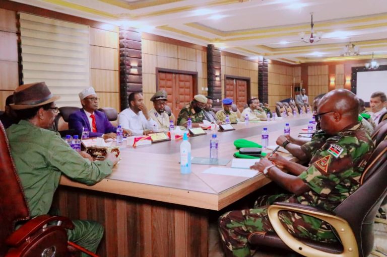 Madaxweyne Ku Xigeenka Jubbaland oo guddoomiyey Shirka Amniga Maamulkaas oo Bishiiba Mar la qabto