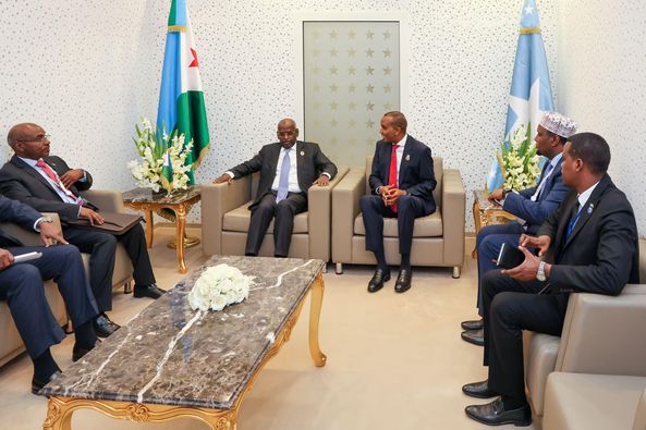 Ra’iisul Wasaaraha XFS oo kulan gaar ah kula yeeshay madasha shirka Tunis Ra’iisul Wasaaraha Jamhuuriyadda Jabuuti