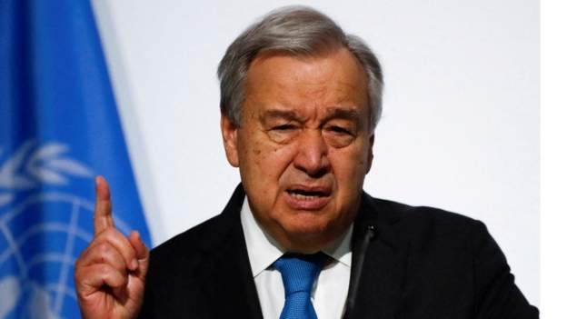 Xoghayaha guud ee Qaramada Midoobey oo ka ‘carooday’ dad ay ciidamadiisa laayeen