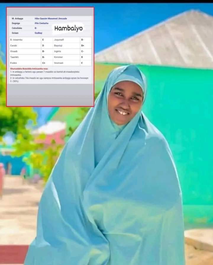 Waxaa maanta qabuuro kuyaal deegaanka ceelasha biyaha lagu aasay marxuumad Hiba oo kamid aheed ardaydii shalay natiijadooda ay shaacisay wasaarada Waxbarashada